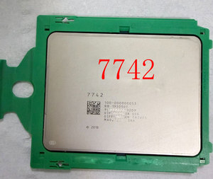 AMD 7742 Prozessor 64 Kerne 128 Threads 2,25GHz 256MB L3 Cache LGA 4094 SP3 Sockel Rome Server-CPU für Virtualisierung - Product Image 1