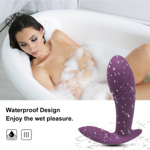 Điều khiển từ xa 7 rung chế độ Wearable g-spot đồ chơi Wearable dildo dây đeo trên kích thích cho nữ - Product Image 3