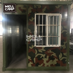 บ้านคอนเทนเนอร์พับได้ WELLCAMP บ้านขนาดเล็กพร้อมห้องน้ำ พื้นที่กลางแจ้ง ดีไซน์ทันสมัย ระบายอากาศได้ดี ผลิตจากโรงงาน แคนาดา อินโดนีเซีย ลดราคา - Product Image 4