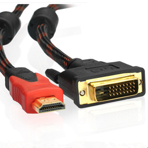 Câble HDMI vers DVI 24 + 1 mâle à mâle, connecteur Audio-vidéo haute définition pour moniteur, projecteur de télévision, ordinateur - Product Image 3