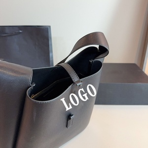 Bolso de Mano de Diseño Retro de Lujo para Mujer, Bolso de Viaje de Cuero a la Moda, Bolso de Mujer con Asa Única Abierta/Cerrada - Product Image 5