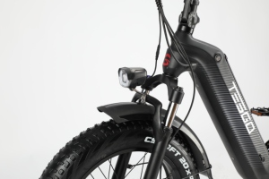 Vélo de montagne électrique léger en fibre de carbone, longue autonomie, charge rapide, batterie au lithium, moteur 500W, batterie 20AH, vélo électrique - Product Image 6