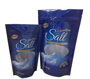 Machine d'emballage automatique de remplissage et de scellage de film en rouleau pour sel de bain électrique, avec support pour sachets Doypack et fermeture éclair, moteur convivial - Product Image 4