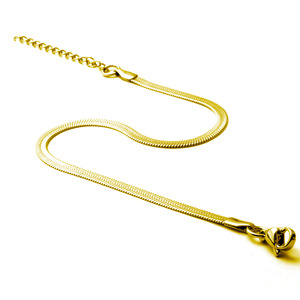 Bracciale Minimalista di Alta Qualità in <span class=keywords><strong>Acciaio</strong></span> Inossidabile e Oro 18K, Gioiello Versatile e alla Moda per Uomo e <span class=keywords><strong>Donna</strong></span> - Product Image 5