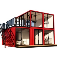 Magasin mobile préfabriqué en kit, couleur et dimensions personnalisables, conteneur de transport extérieur portable