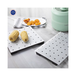 Vaporizador recubierto de silicona vaporizador redondo agujero pequeño papel vaporizador de papel dim sum - Product Image 4