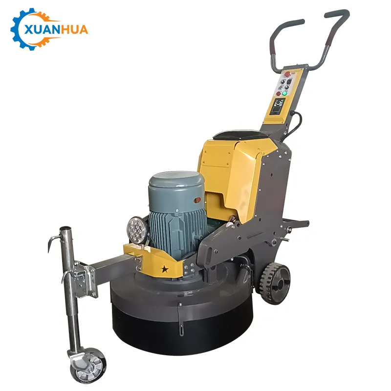 cheap price electric cement concrete diamond stone floor grinding and polishing machine with vacuum
