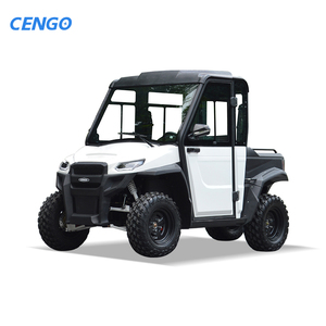 รถกอล์ฟ Cengo Agricultural 4WD แบบสองที่นั่ง ปิดมิดชิด ระยะทางวิ่ง 70-90 กม. ได้รับการรับรองมาตรฐาน CE/GCC/Eec แบตเตอรี่ลิเธียม ความเร็ว 30-50 กม./ชม. แบบ 2+2 ที่นั่ง - Product Image 2