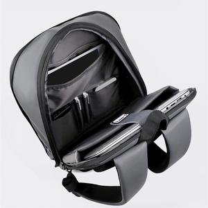 Mochila Delgada para Portátil con Logotipo Personalizado, para Negocios, Escuela, Impermeable, con Puerto USB, Expandible, para Estudiantes Universitarios - Product Image 4