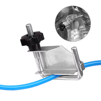 Lot de 4 pinces à sertir en U pour tuyaux d'eau et d'huile, pinces de serrage pour réparation automobile