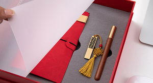 Set de Regalo Ejecutivo al por Mayor: Taza, Diario, Cuaderno, Termo, Bolígrafo y USB - Para Oficina o Estudiantes - Product Image 3