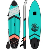 Planche de SUP gonflable pliable double couche de haute qualité pour la course, fabricant d'équipement d'origine