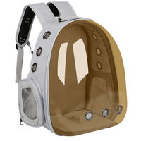 Sac à dos pour animaux de compagnie grande capacité avec fenêtre transparente pour observation interactive – Transport quotidien pour chiens et chats