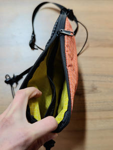 Sac bandoulière unisexe de haute qualité pour l'extérieur, en nylon Ripstop, sac banane croisé, sac de voyage pour accessoires - Product Image 4