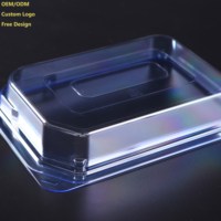 Plateau médical en plastique autoclavable avec organisateur utilitaire pour le conditionnement de l'entretoise tibiale en milieu