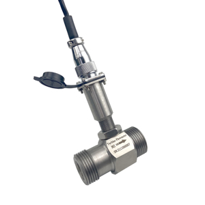 Débitmètre à turbine en acier inoxydable, débitmètre numérique pour liquides, fileté, 4-20 mA, écran LCD pour eau, huile, fluides - Product Image 3