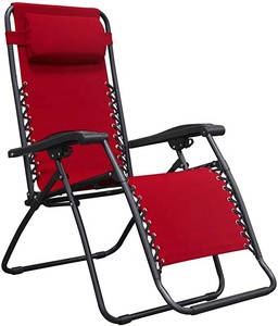 كرسي استرخاء قابل للطي للشاطئ والحديقة بتصميم انعدام الجاذبية - Product Image 1