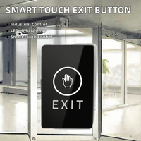 Bouton Tactile Intelligent en Plastique avec Capteur Infrarouge 1NO1NC pour Appareils Domestiques et Systèmes de Contrôle d'Accès