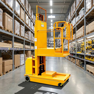 Telandor 3.5m, Certificado CE, Recolector de Pedidos Aéreo Totalmente Eléctrico TLS3-2.7/TLS3-4.5, Dirección Asistida Electrónica, Mesa de 600x700mm para - Product Image 3