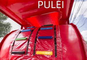 Scivolo Gonfiabile a Tema Camion dei Pompieri Rosso di Alta Qualità, Castello Gonfiabile per Bambini, Struttura di Divertimento Portatile in PVC per Scuole e Uso Commerciale - Product Image 6