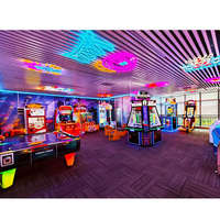 Vente en gros 110V/220V Machine de jeu d'arcade de combat électronique rétro Armoire en bois pour jeux d'amusement à pièces pour enfants