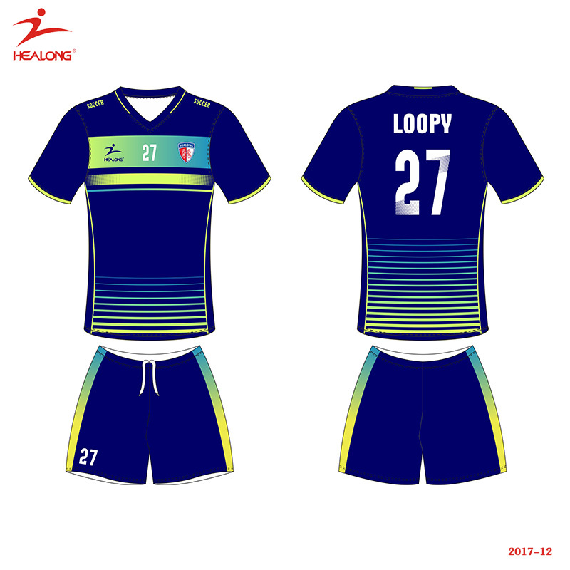 Unbranted put your name China soccer jersey Football shirt imported