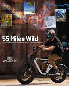 دراجة كهربائية صغيرة كاملة الحجم من أكتبيست بليز للبالغين والمراهقين مع دواسات، شحن مجاني داخل الولايات المتحدة - Product Image 2