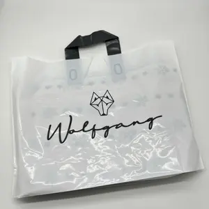 Il più popolare sacchetto di plastica di produzione in sacchetto di plastica della drogheria manico sacchetti di plastica per lo shopping
