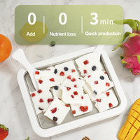 Vente en gros Mini sorbetière yaourt frit Machine Summer Cool Ice Cream Maker Roller Machine à rouler pour enfants