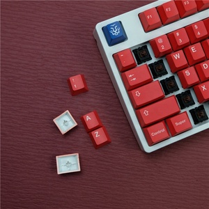 Hotsale Nắp Phím GMK <span class=keywords><strong>Red</strong></span> Devils Nắp Phím Thăng Hoa Nhuộm PBT 140 Phím Hồ Sơ Anh Đào Cho Bàn Phím Cơ Công Tắc MX - Product Image 4