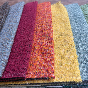 100% poliester tenun Chenille dicelup kain polos untuk mebel Sofa bantal tempat tidur kain pelapis lirik - Product Image 6