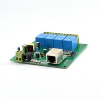 Conmutadores de control remoto Ethernet WIFI + RJ45 inteligentes, placas de segundo desarrollo compatibles con protocolo de comunicación MQTT/TCP, 2 unidades