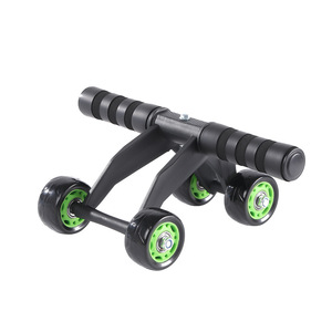 Rodillo Abdominal Multifuncional para Ejercicios Musculares, Equipo de Entrenamiento de Cuatro Ruedas, Rodillos AB para Entrenamiento de Fuerza del Core - Product Image 4