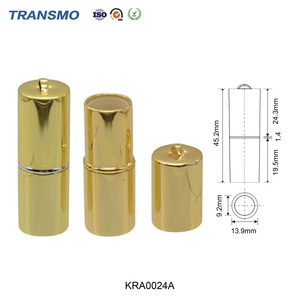 <b>Empty</b> Lip Gloss <b>Bottle</b> Packaging Gold Package Lip Gloss Round Lip Gloss Tube Container <b>Plastic</b> Tubes - Product Image 2