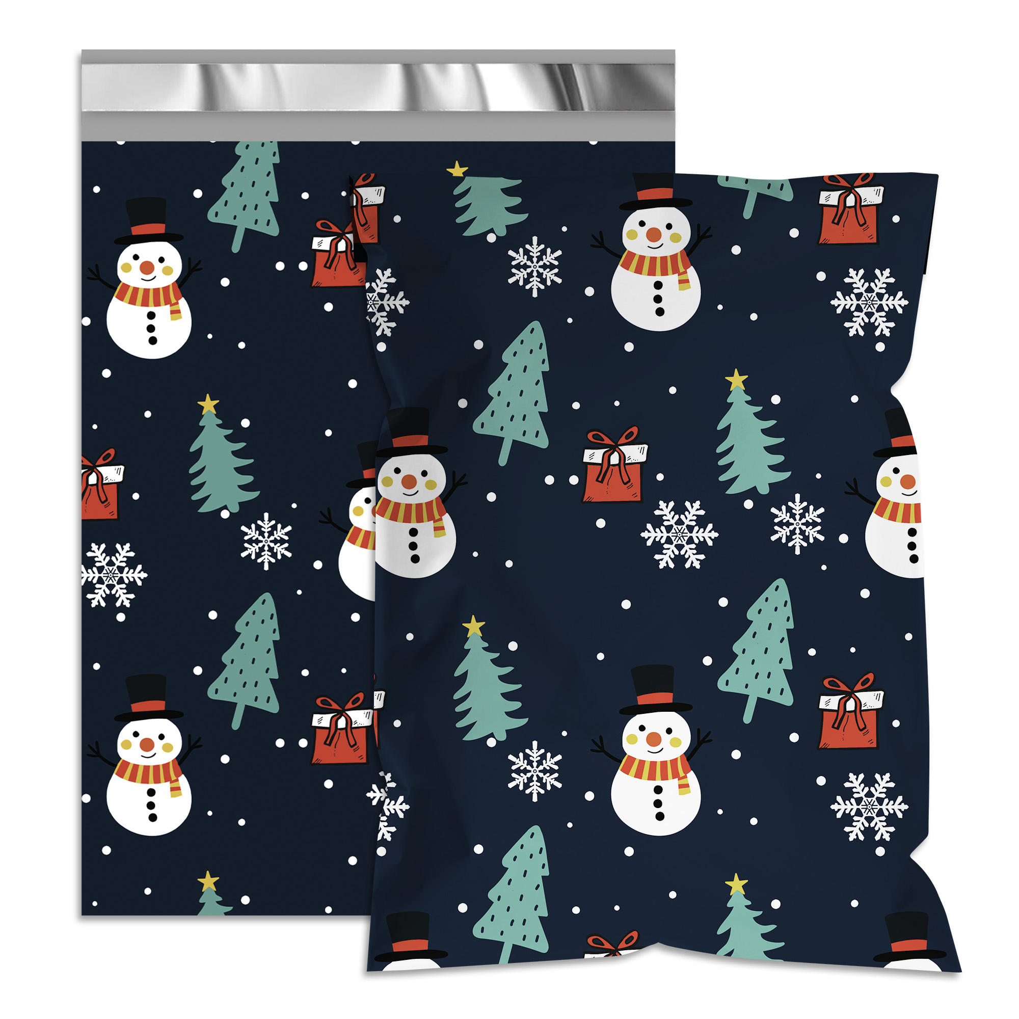 Muñeco de Nieve Azul Profundo