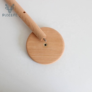 Support en bois 6 crochets support de tasse arbre bois support de tasse café <span class=keywords><strong>t</strong></span> support de tasse support de séchage - Product Image 6