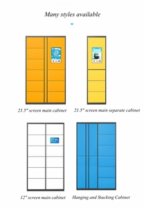 Gracewise thiết kế hiện đại 24 giờ tự động thép thông minh thương mại Pickup giặt <span class=keywords><strong>Locker</strong></span> khóa điện tử thông minh ngoài trời - Product Image 5