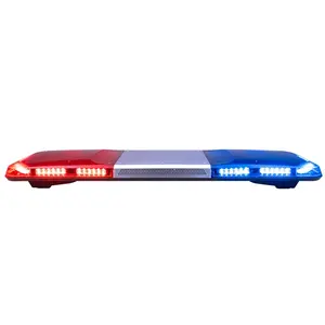 Senken – haut-parleur intégré 100w, barre lumineuse d'avertissement LED rotative pour véhicule d'urgence d'ambulance stroboscopique