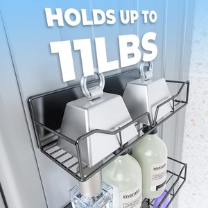 5 gói đa chức năng Kệ từ tính cho máy giặt & tủ lạnh gia vị kệ với độc đáo thiết kế rỗng - Product Image 6