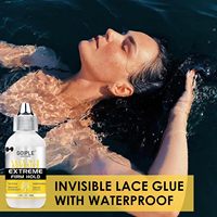 Colle pour perruque GOIPLE Lace Wig Adhesive 38 ml, tenue extrême, résistante à la transpiration et à la pluie, adhérence invisible