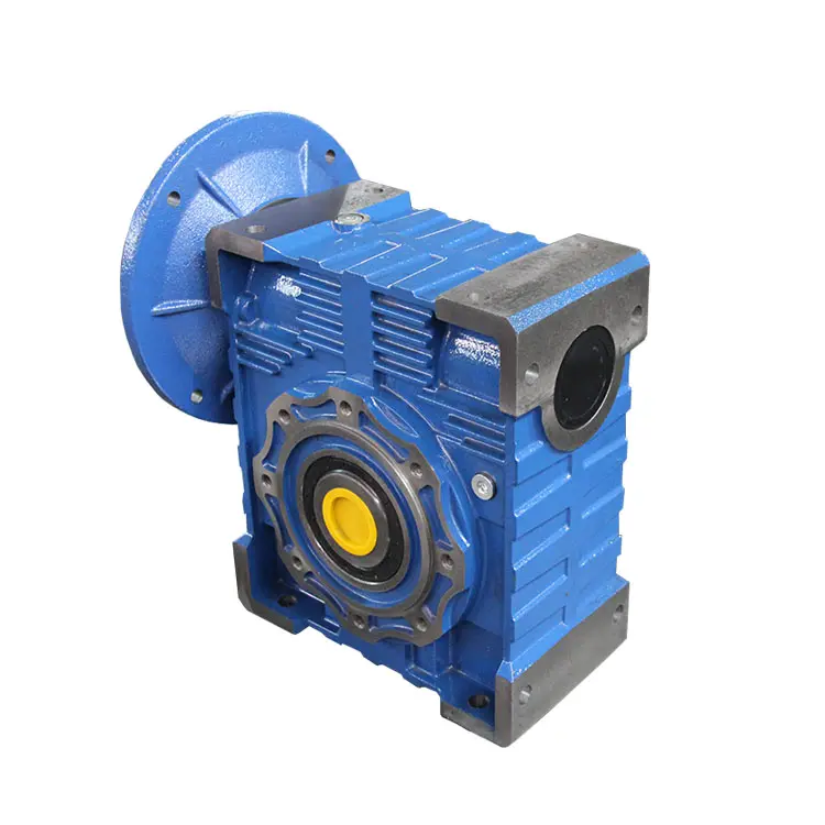 High efficiency reduction gearbox for electric motor worm gear motor and gearbox