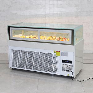 Advanced Bakery Cold Showcase Postre Shop Nevera Enfriador de exhibición de un nivel para restaurante Pastelería y Food Court - Product Image 4