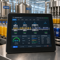 Interfaz HMI con Pantalla TFT Programable Mochuan de 9.7'' M010 con Protección IP65 y Comunicación Ethernet para Máquina de Inyección