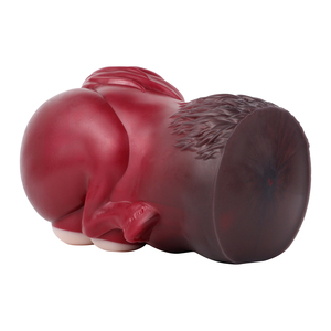 Masturbador Masculino GEEBA de Doble Canal, Diseño Bestial, Silicona, Textura Realista, Peludo, Juguetes Sexuales para Adultos, Dropshipping - Product Image 3