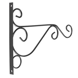 European Style Creative Iron Flower Rack <strong>for</strong> Balcony Wall-mounted Metal <strong>Bracket</strong> with <strong>Hanging</strong> <strong>Basket</strong> Flower Pot Hooks - Product Image 3