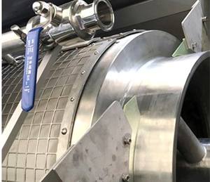 ¿Qué es el filtro de tambor giratorio de acero inoxidable de gran capacidad para la separación de sólidos y líquidos de pantalla <span class=keywords><strong>fina</strong></span>? - Product Image 3