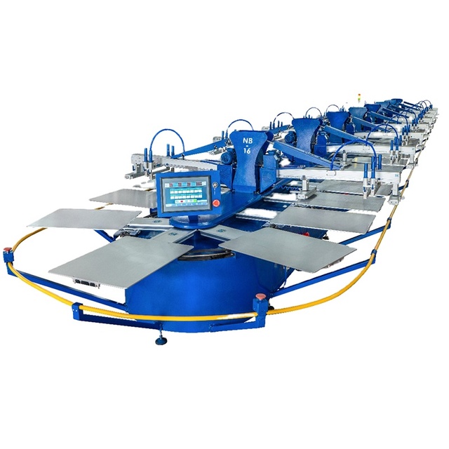 Multi Colo Oval Printer Manual t Shirt Automatic Screen Printing Machine