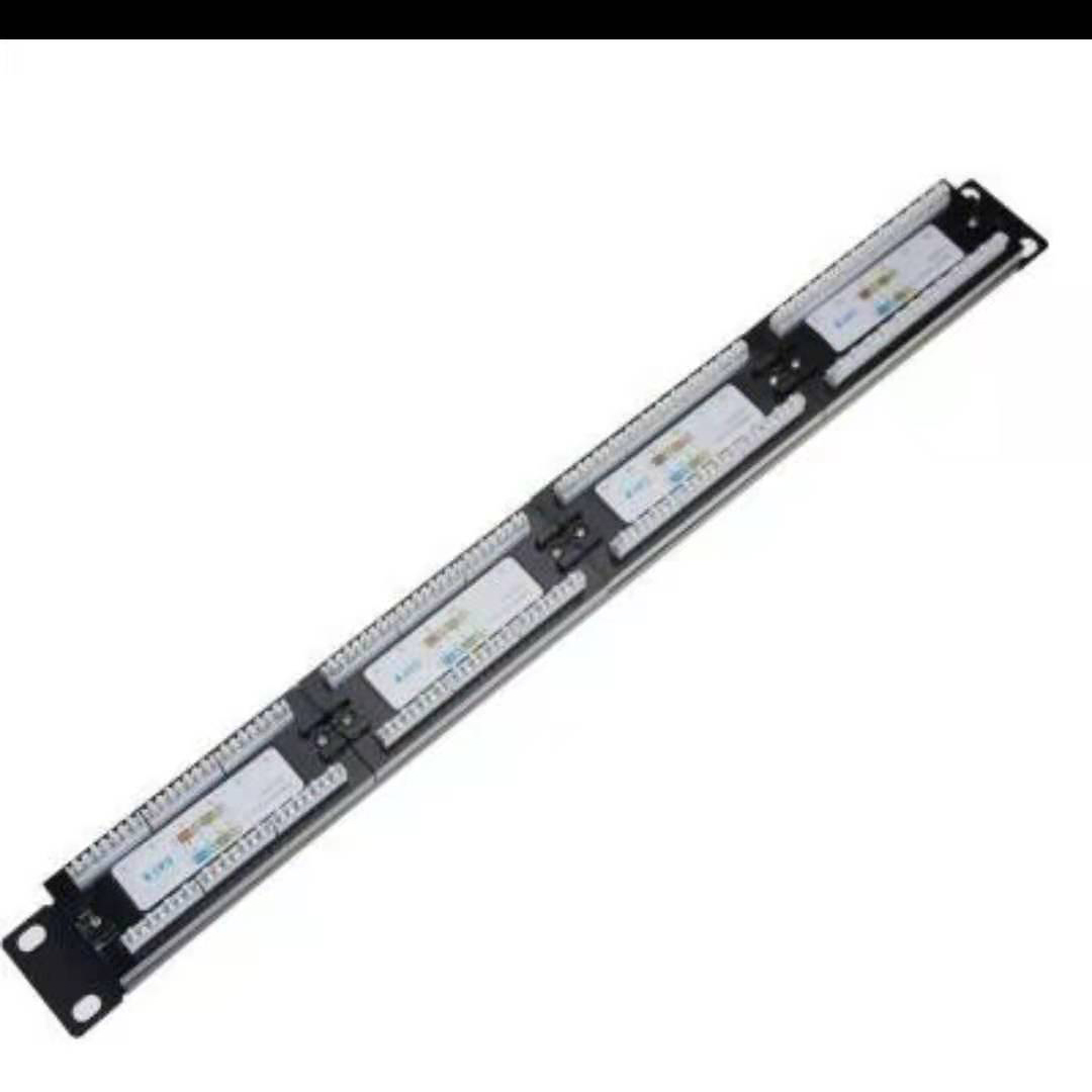 Popular 24 Port cat6 UTP patch panel for switch