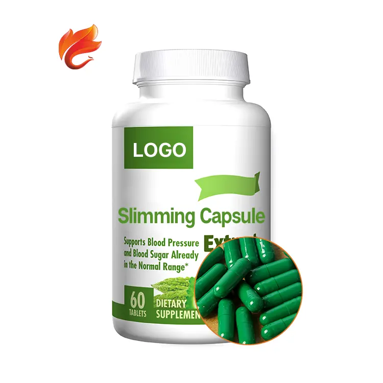Natural Slimming Capsule Organic Dietary Fiber Powder Soft Gels