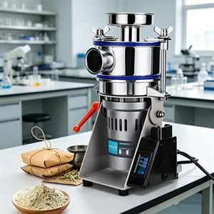Machine de broyage de sel de bureau à <span class=keywords><strong>jet</strong></span> d'<span class=keywords><strong>air</strong></span>, microniseur pour poudre fine de perle et cosmétique - Product Image 2